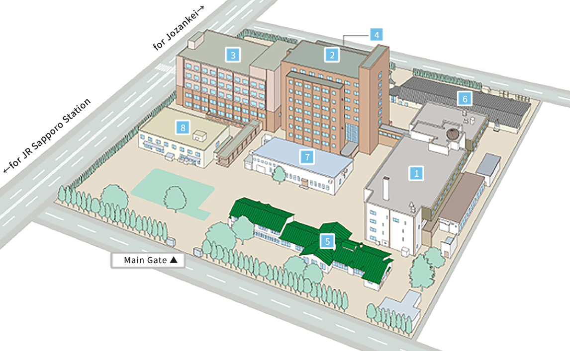 Yamahana Campus Map