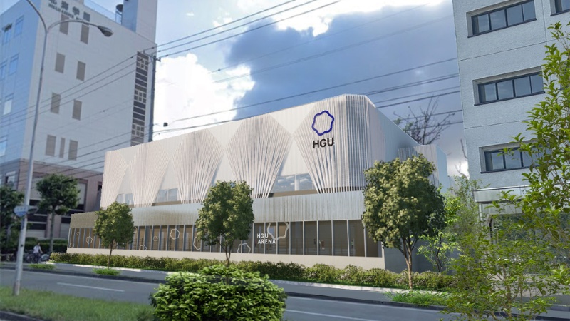 北海学園大学 新・第1体育館 完成予想パース